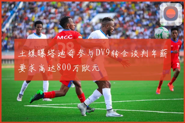 土媒曝塔迪奇参与DV9转会谈判年薪要求高达800万欧元